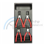 Gevulde Gereedschapswagen-Tray Borgveertang (4 Delig)