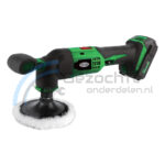 Excentrische accu poetsmachine 18V Li-ion - 125mm