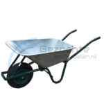 Kruiwagen 85 Liter Met Luchtband, Gegalvaniseerde Bak