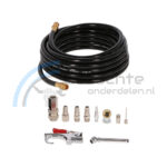 Luchtslang 8 Meter Met Accessoires (10 Delig)