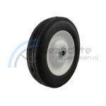 Complete set met wiel, ring, as en moer (Compressor 100L - 3pk)