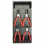 Gevulde Gereedschapswagen-Tray Borgveertang (4 Delig)