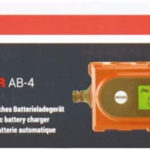 acculader AB-4 4A 6/12V 120Ah 24,5 x 11,5 cm rood/zwart