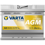 VARTA Start-Stop Silver Dynamic AGM 560901068 D52 12V 60 Ah 680A/EN start accu - Afbeelding 3