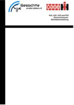 Handleiding Case International 433, 533 633, 733, 833 Duits
