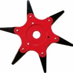 Maaimes - slagmes - snijblad met 6 snijkanten