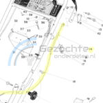 Demand Hand Cable Toro 29-9502 - Afbeelding 2