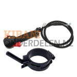 Gashendel compl. + klem Kibani Bladblazer 75.6CC / 5PK